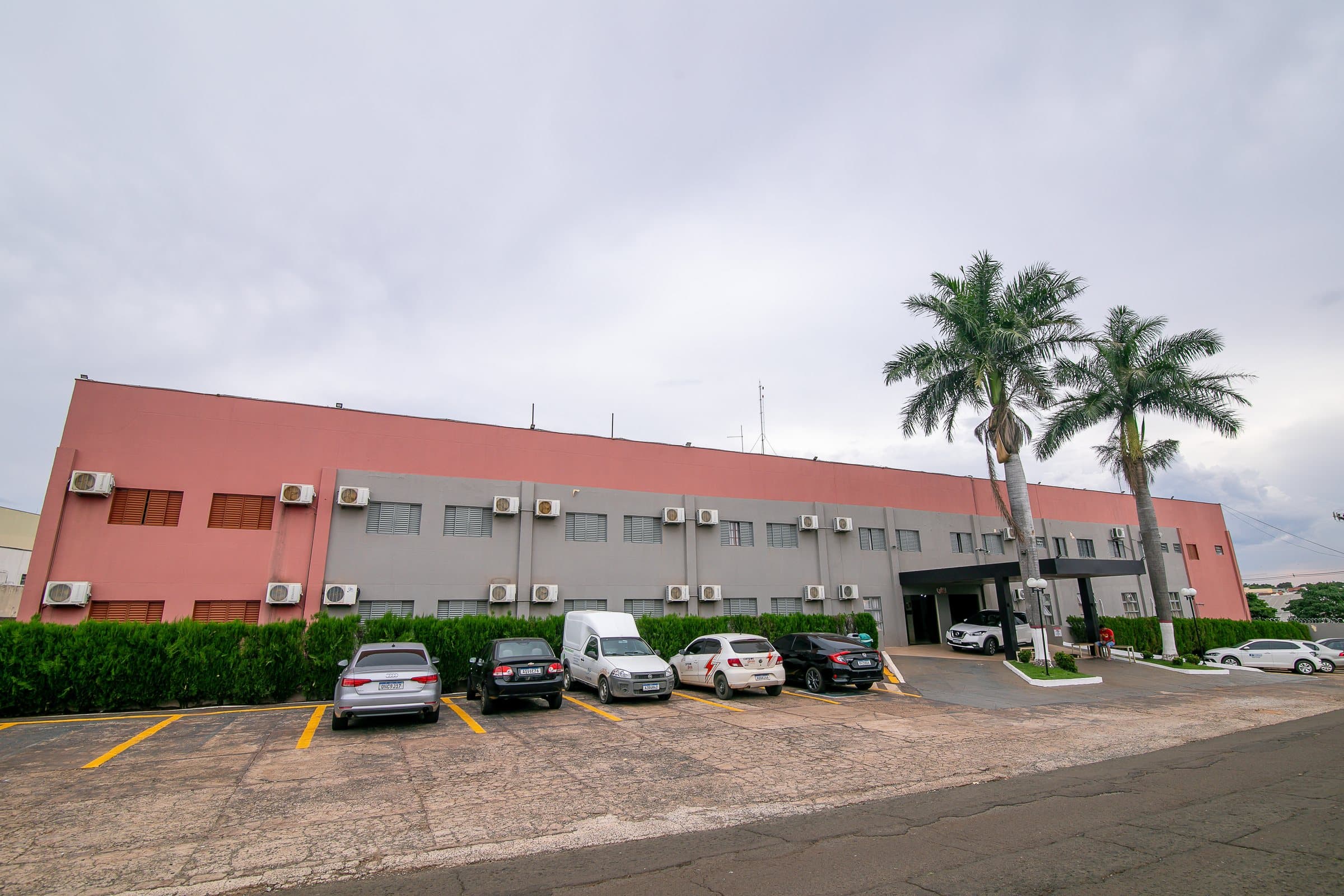 Fachada do Hotel Galli em Londrina
